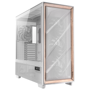 Antec Flux Pro PC-ház, Full-Tower, E-ATX, edzett üveg – fehér (0-761345-10156-1)